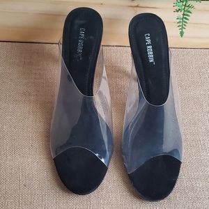 Cape Robbin Clear Mules